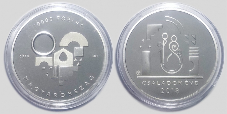 2018 Családok éve 10000 forint