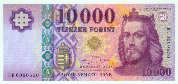 2021 10000 forint