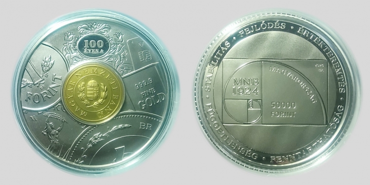 2024 100 éves a Magyar Nemzeti Bank 50000 forint