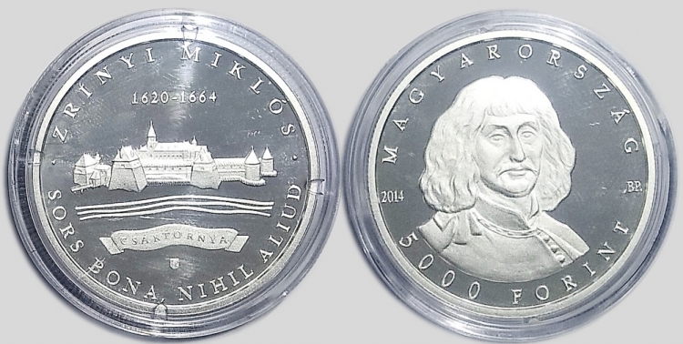 2014 Zrínyi Miklós 5000 forint