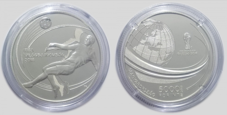 2018 Labdarugó VB 5000 forint